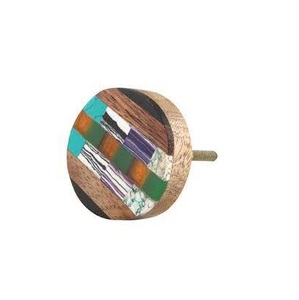 Boutons en bois au design moderne et poignée de traction pour les ustensiles de cuisine et les armoires pour les articles de décoration - Product Image 5