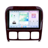 Radio Mobil Android 15 9 Inch dengan GPS untuk Mercedes Benz S Class W220 S280 S320 S350 S400 S430 S500 S600 1998-2005