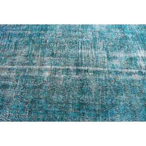 Alfombra Grande Vintage, Alfombra Turca de 5.2x8.8 pies, Alfombra de Lana Azul - Product Image 4