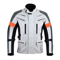Equipo de equitación de calidad superior Cordura Chaquetas de moto de invierno Directo de fábrica MOQ bajo Diseño de logotipo personalizado Chaquetas de hombre