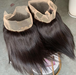 Fournisseur de perruques perruques de cheveux humains pleine dentelle perruque de cheveux transparent en gros os droit, vague d'eau - Product Image 3