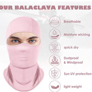 Meilleure vente cagoule couverture faciale matériau durable faible quantité minimale de commande marque privée pour le style d'image sportive - Product Image 2