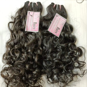 Meilleur vendeur de tissage de cheveux alignés sur des cuticules 100% non transformés Extension naturelle de temple en Inde Vente en gros de cheveux indiens bruts non transformés - Product Image 1