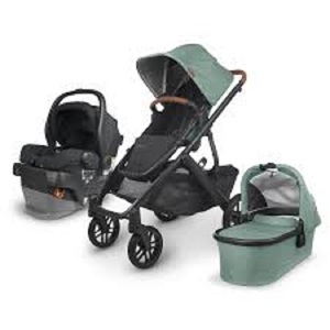IN UPPA Babys Vista V2 Poussette Convertible Système simple à double avec berceau Siège pour tout-petits Bug Rain Shield - Product Image 3