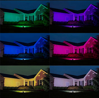 IP67 étanche RGB vidéo lumière 1000W 500W 400W 300W RGBW lumière d'inondation blanc chaud/froid multi couleur paysage tour décoration