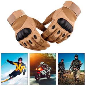 Gants de moto en cuir de qualité supérieure Gant de moto de course sur route noir Produit unique d'été et d'hiver souple - Product Image 4
