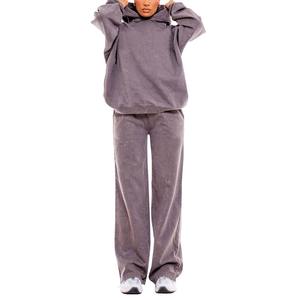 Conjunto Deportivo de Dos Piezas para Mujer, Sudadera con Capucha Extra Grande de Alta Calidad, Manga Larga, Personalizable, Conjunto de Chándal para Mujer - Product Image 1