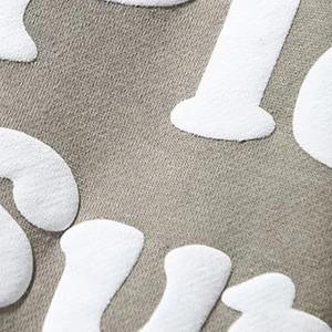 Vêtements d'extérieur Hommes Puff Printing Hoodies Top Tendance Anti Rides Vente Chaude Qualité Supérieure Bon Marché Puff Printing hommes sweats à capuche - Product Image 4