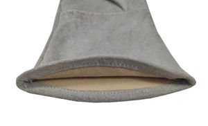 Guantes de soldadura de cuero para protección de manos de alta calidad 100%, guantes de seguridad razonables resistentes al calor personalizados - Product Image 5