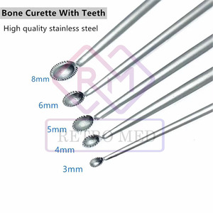 Orthopedics <b>Bone</b> Curette with Teeth Stainless Steel <b>Bone</b> Spoon <b>Surgical</b> <b>Instruments</b> Manual CE Certified by MEDICAB <b>INSTRUMENTS</b> - Product Image 4