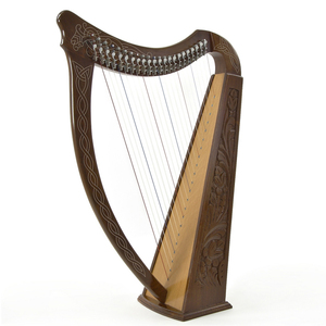 Arpa de palanca de 8 cuerdas Arpa irlandesa de madera natural | Arpa irlandesa hecha de madera de alta calidad | Mejor para la venta Arpa irlandesa - Product Image 1