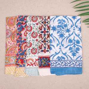 Pañuelo Boho de Algodón, 20 Piezas, Hecho a Mano, Unisex, Pañuelo Cuadrado, Pañuelo para el Cuello de Motociclista, Regalo Orgánico - Product Image 4