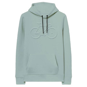 Sweats à capuche en relief de haute qualité impression personnalisée respirant et confortable basique coton mélangé sweats à capuche en relief pour hommes - Product Image 1