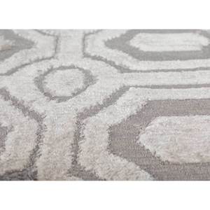 Alfombra de Bambú y Seda Azalea Aibs-3033 Anudada a Mano con Patrón Geométrico y Abstracto para Hogar y Pasillo, Forma Rectangular, 10 mm de Grosor - Product Image 3