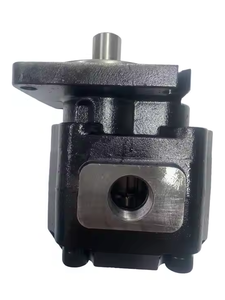Pompe à engrenages hydraulique triple 3 étapes intégrée en fonte avec arbre cannelé et bride carrée, pièces de rechange OEM - Product Image 2