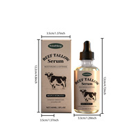 Sérum au suif de bœuf hydratant, réparateur, éclaircissant, anti-âge, anti-taches brunes, essence barrière, réducteur de pores, blanchissant