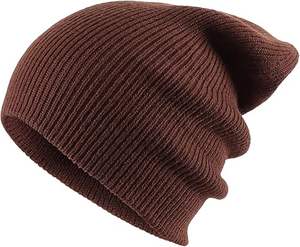 Gorros de Punto Unisex para Adultos, Diseño 2025, Lana/Algodón, Transpirables, Impermeables, Jacquard, Tejidos a Mano, Servicio OEM, Venta al Por Mayor, Personalizados - Product Image 4