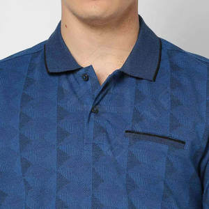 100% algodón para hombres, para polos, ropa de calle personalizada, patrón sólido, logotipo elegante incluido, diseño de moda, suministro ODM - Product Image 4