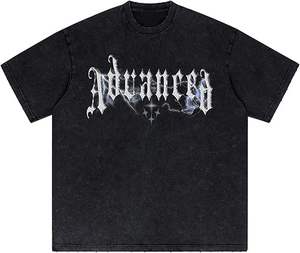 เสื้อยืดคอกลมผู้ชายสไตล์วินเทจสีพื้นดีไซน์คลาสสิกลำลองฤดูร้อน - Product Image 5