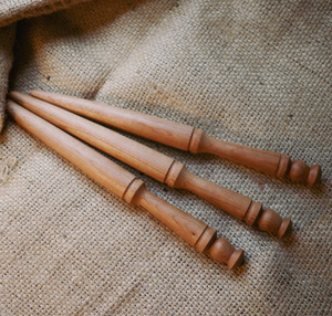 Wooden oats <b>Spurtle</b> Scottish Porridge stirrer handmade in Scotland Wooden Porridge <b>Spurtle</b> - Product Image 3