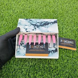 Vente chaude Durable Extension De Cils Pince À Épiler Couleur Rose Pointe Noire Mega Volume Testé À La Main Poids Léger Outil De Cils - Product Image 6