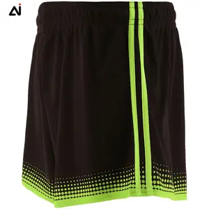 Pantalones cortos GAA con diseño de sublimación para hombre, uniforme de entrenamiento, fútbol