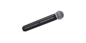Microphone sans fil professionnel de haute qualité BLX24 BLX4, 2 canaux, cardioïde, XLR, métal, BETA58A PG58 <span class=keywords><strong>SM</strong></span> <span class=keywords><strong>58</strong></span> - Product Image 3