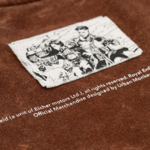 เสื้อยืดผู้ชายผ้าฝ้าย 100% สีน้ำตาลวินเทจ ทรงหลวม ลุควินเทจ สไตล์ลำลอง สตรีทแวร์ เนื้อผ้านุ่ม ระบายอากาศดี เหมาะสำหรับใส่ในชีวิตประจำวันในเมือง - Product Image 5