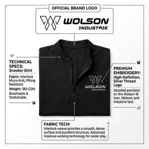 Premium Cross Snooker Full Sleeve Apparel Comfortable Stretch Sportswear for Professional <b>Players</b> For Unisex Shirt. - Product Image 5