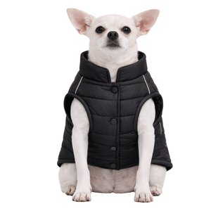 Dog Winter Puffer <b>Jacket</b> Water Resistant Lightweight Insulated Vest Warm Pet Coat For Small Medium Dogs - Product Image 1