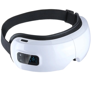 Massageador de Olhos 3D 6D 2025, Venda Quente, Com Vibração, Aquecimento e Música, Controle de Tempo com Display LCD, Alivia a Fadiga Ocular - Product Image 1
