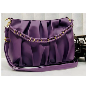 Sac à bandoulière pour femmes en cuir PU fermeture éclair réglable sangle unique étanche léger grande capacité sac à bandoulière pour un usage quotidien - Product Image 4