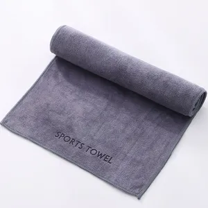 Sports use Quick Dry Suede Sport Gym Towel Hypoallergenic Wholesale Custom Logo Disposable Microfiber Gym Towel with Mesh Bag
