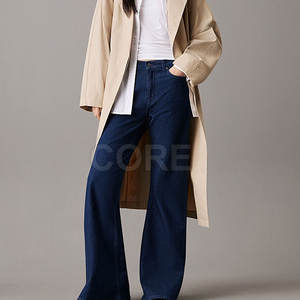 Venta al por mayor de las mujeres pantalones vaqueros acampanados Último Diseño de secado rápido transpirable de las mujeres pantalones vaqueros acampanados - Product Image 4