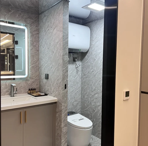 ห้องโดยสารแคปซูลเหล็กสำเร็จรูปแบบพกพาที่เป็นมิตรกับสิ่งแวดล้อมคุณสมบัติประหยัดพลังงานเพื่อการใช้ชีวิตในโรงแรมที่ยั่งยืน - Product Image 3