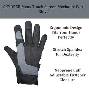 Venta al por mayor de guantes de tráfico de seguridad con cinta reflectante de alta visibilidad banda reflectante de alta visibilidad para el uso del tráfico - Product Image 2