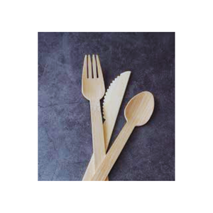 Logotipo personalizado Ecológico Cuchara de madera Tenedor Cuchillo Set Entrega rápida para el servicio de alimentos Fabricado en Vietnam para obsequios - Product Image 5