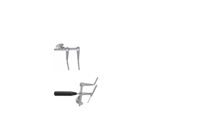 Système de distraction cervicale à deux niveaux pour la neurochirurgie, instruments chirurgicaux gauche/droite 110 mm/130 mm - Product Image 4