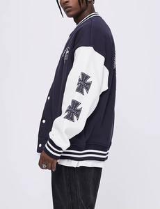 เสื้อแจ็คเก็ตฮิปฮอปโอเวอร์ไซส์บุผ้าพิมพ์ลายโลโก้พิมพ์ลายสตรีทแวร์ผ้าพัฟฟ์สำหรับผู้ชายผู้หญิงฤดูหนาว - Product Image 4