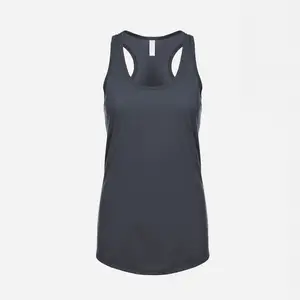 Großhandel Next Level Indigo Damen Ideal Racer back Tank Klassische atmungsaktive Baumwolle Poly Jersey Tank Top günstigen Preis