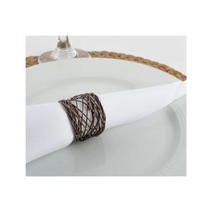 Nuevo juego moderno de 4 servilleteros para decoración de Hotel en casa servilletero malla de bronce servilleteros hechos a mano organizador de pañuelos para la mejor venta - Product Image 1