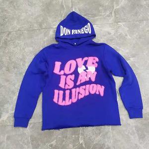 Vente chaude Vêtements Fabricants Broderie Patch À Capuche Pull Lourd Coton French Terry À Capuche Pour Hommes - Product Image 5