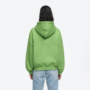 Sudadera con Capucha de Felpa 100% Algodón para Mujer, de Alta Calidad, con Logotipo Personalizado, Talla Grande, Transpirable, Antibolitas, 220g, Larga, Informal, para Invierno - Product Image 2