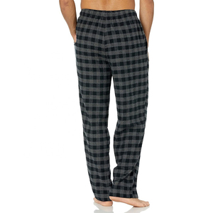 Automne printemps vêtements de nuit vêtements hommes polaire flanelle pyjamas et pantalons pantalons frais arrivée nouvelle édition pantalon à carreaux mâle - Product Image 4