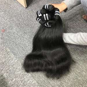 ผมต่อแบบตรงจากเวียดนามสีดำธรรมชาติบริสุทธิ์100% - Product Image 5