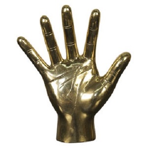 Figurine de bar en laiton, Sculpture naturelle, faite à la main, décoration abstraite - Product Image 1
