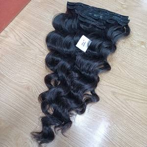 Extensiones de cabello camboyano ondulado de Color Natural de moda caliente Gran venta en cabello humano alineado con cutícula vietnamita cruda virgen - Product Image 4