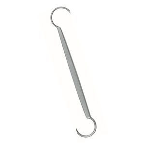 Passeur de fil professionnel Double extrémité orthopédique vétérinaire en acier inoxydable chirurgie guideur de poignée en acier 3 mm - Product Image 4