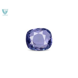 Zafiro Azul - 3.81 Quilates, Gema Natural Facetada, Efectos Ópticos Calibrados, Color Azul Real, Piedra Suelta de 10 mm, 8 mm Tratada con Calor - Product Image 1