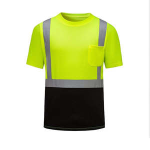 T-shirt de sécurité réfléchissant pour la construction, t-shirts classiques à haute visibilité, t-shirts de sécurité à séchage rapide - Product Image 2